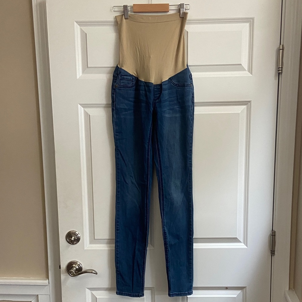 🧡 Women’s Indigo Blue maternity jeans